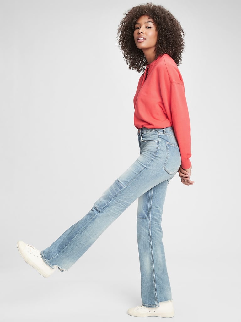 Gap Fleece Henley Sweatshirt The Best Fall Clothes From Gap