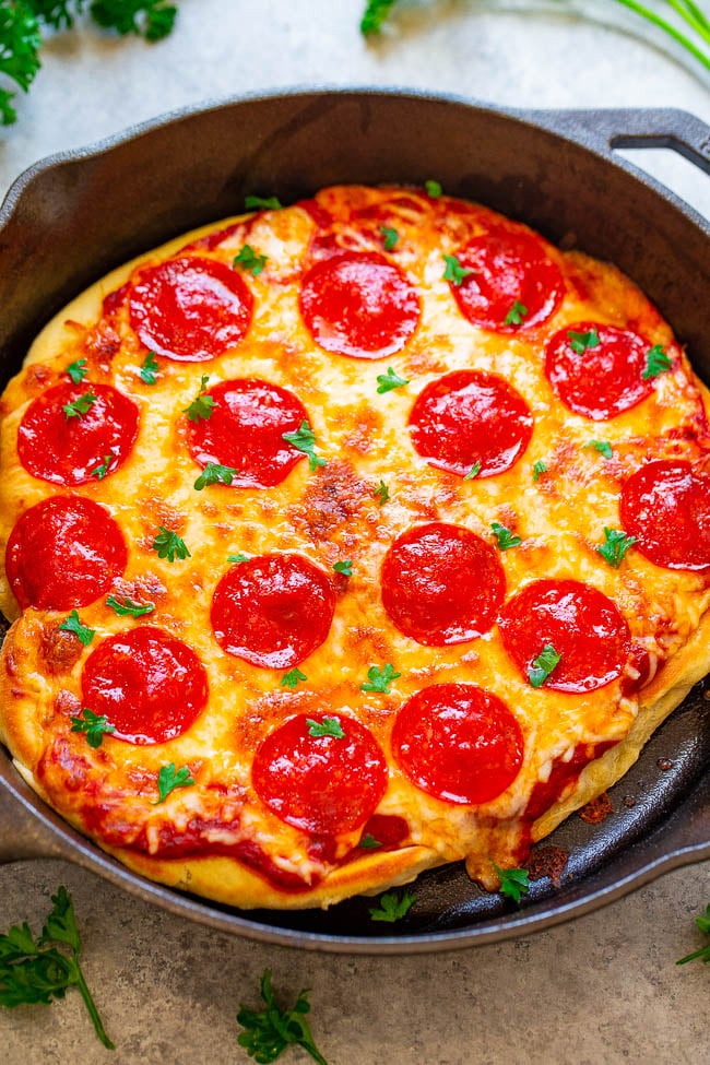Skillet Pizza | Kid-Friendly Meals | POPSUGAR Family Photo 26
