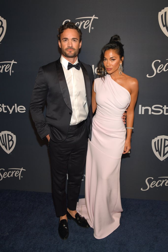 Nicole Scherzinger and Thom Evans at 2020 Golden Globes In Los Angeles