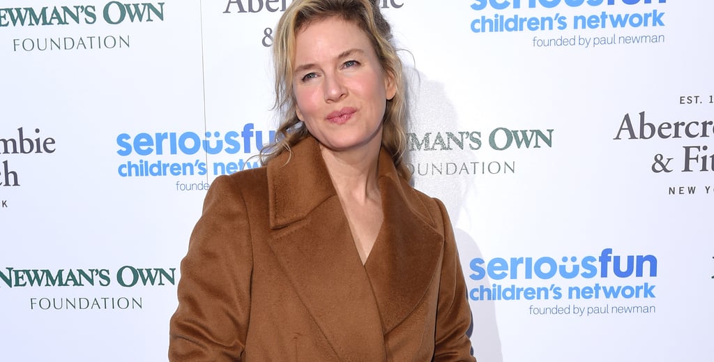 Renee Zellweger in Camel Coat