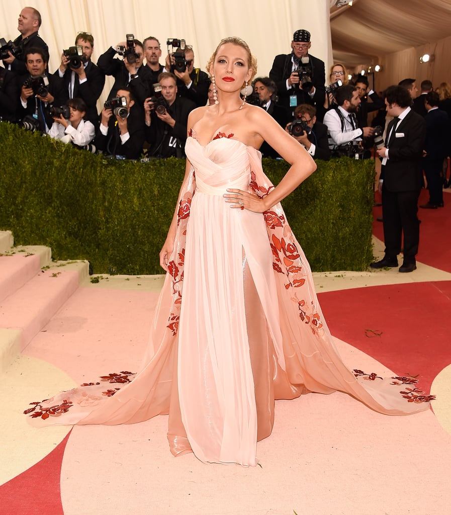 Blake Lively in Burberry at the 2016 Met Gala