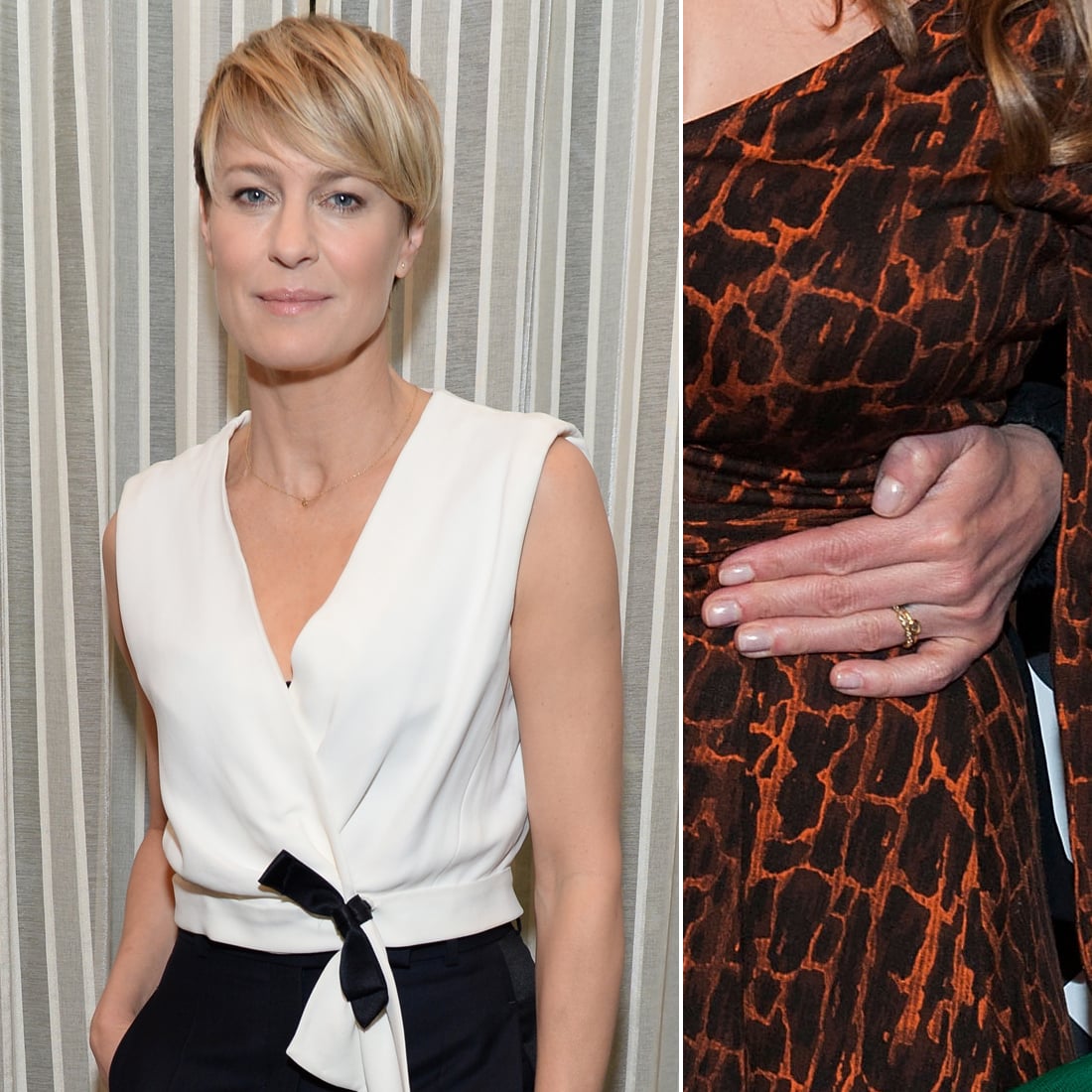 robin wright engagement ring