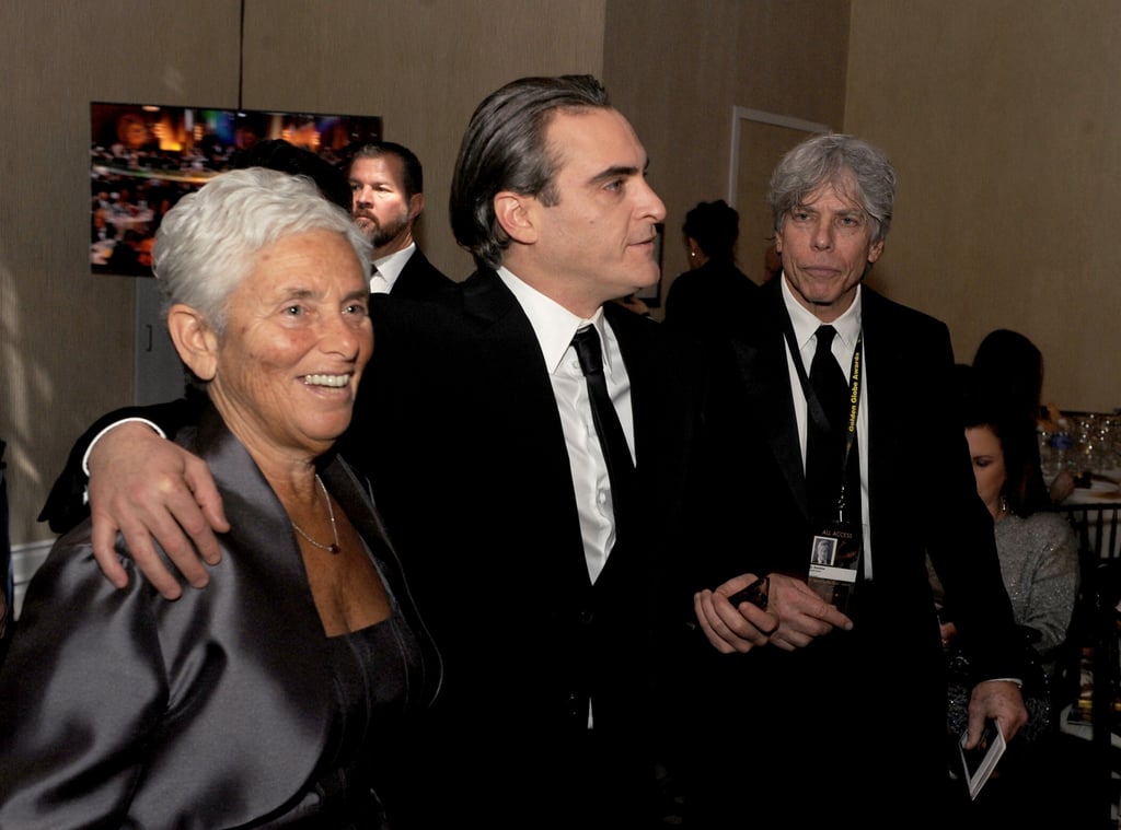 Joaquin Phoenix brought his mom, Arlyn, as his date to the Golden Globes.