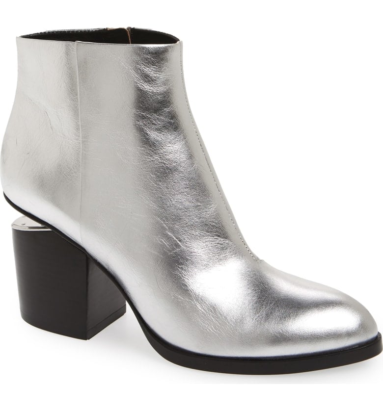 Alexander Wang Gabi Metallic Booties