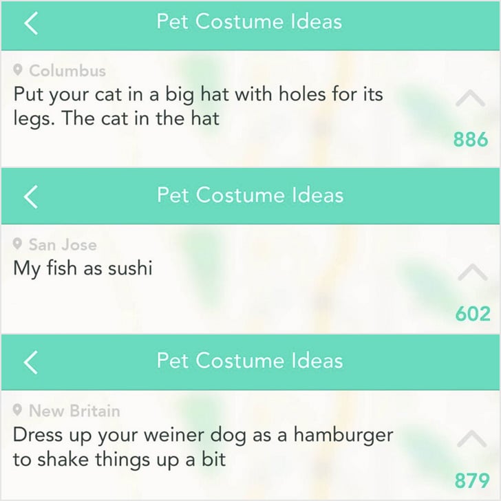 Yik Yak Users' Pet Costume Ideas For Halloween