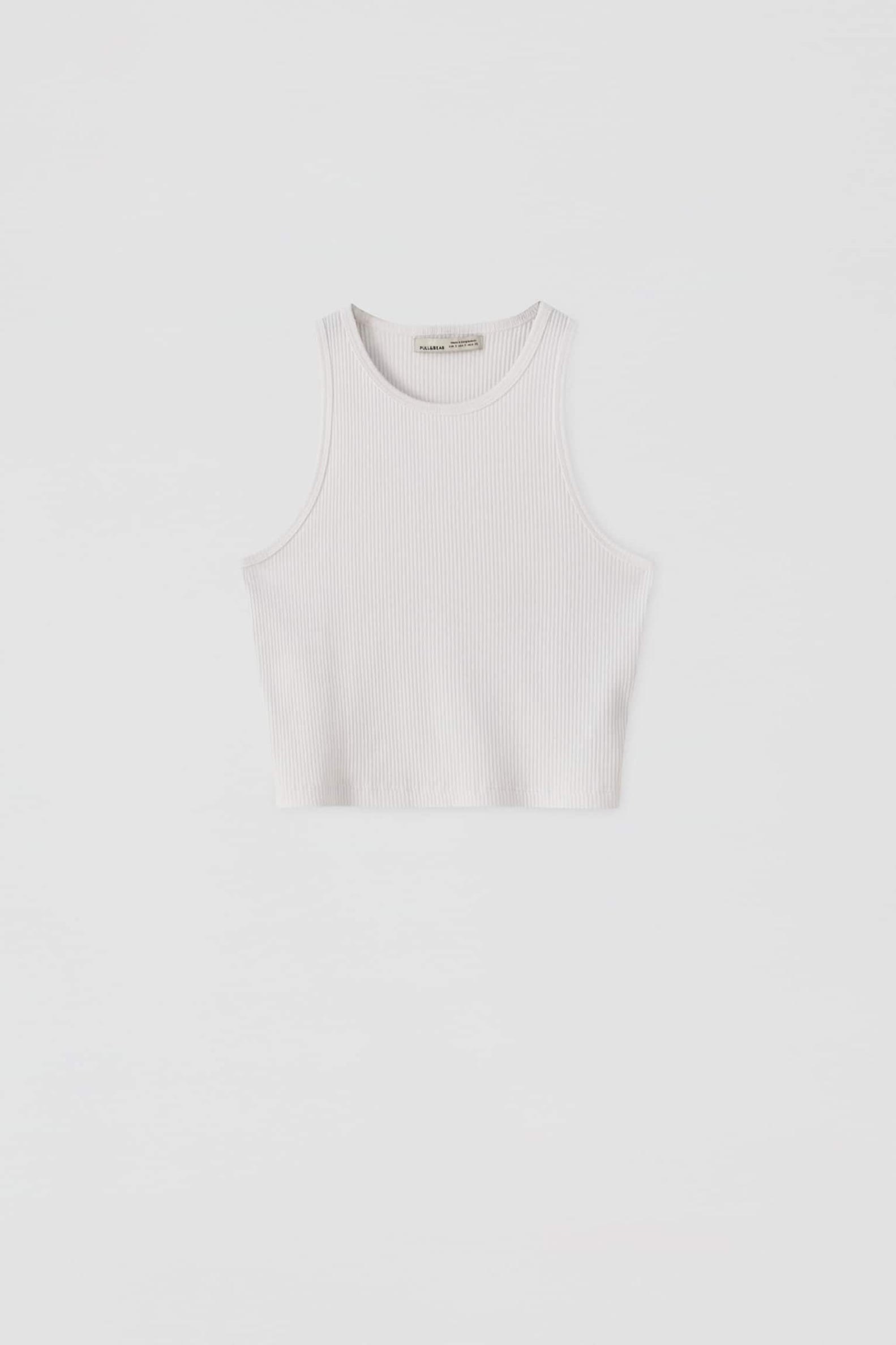 My Favorite Stay Home Look Is a White Ribbed Tank Top | PS Fashion