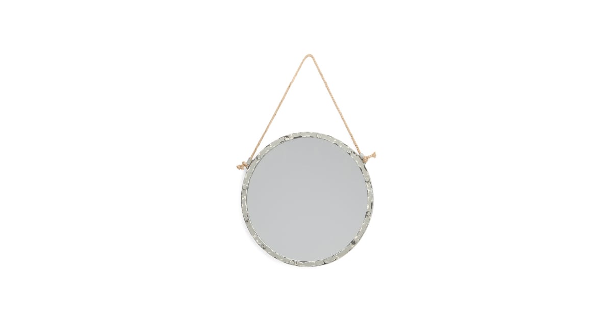 Round Accent Mirror With Rope 25 25 Spring Decor Essentials