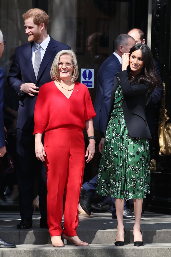 Prince Harry and Meghan Markle at Invictus Games Reception