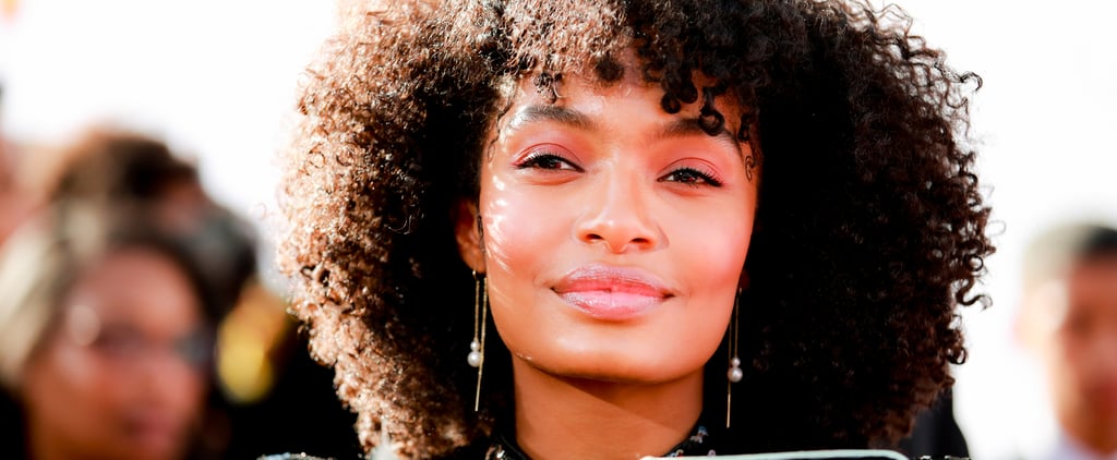 Yara Shahidi Purple Eyebrows 2019