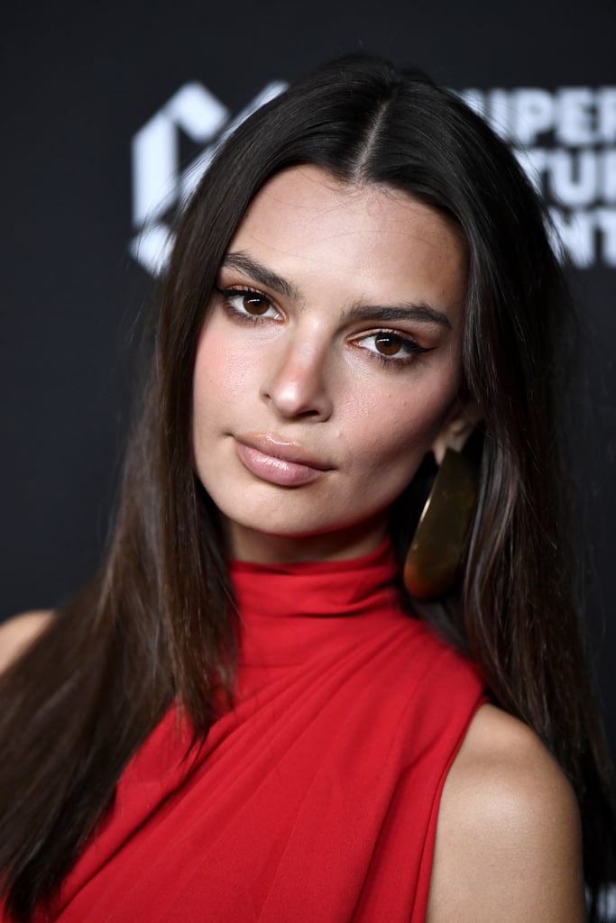 Emily Ratajkowski's Red Shirt February 2019
