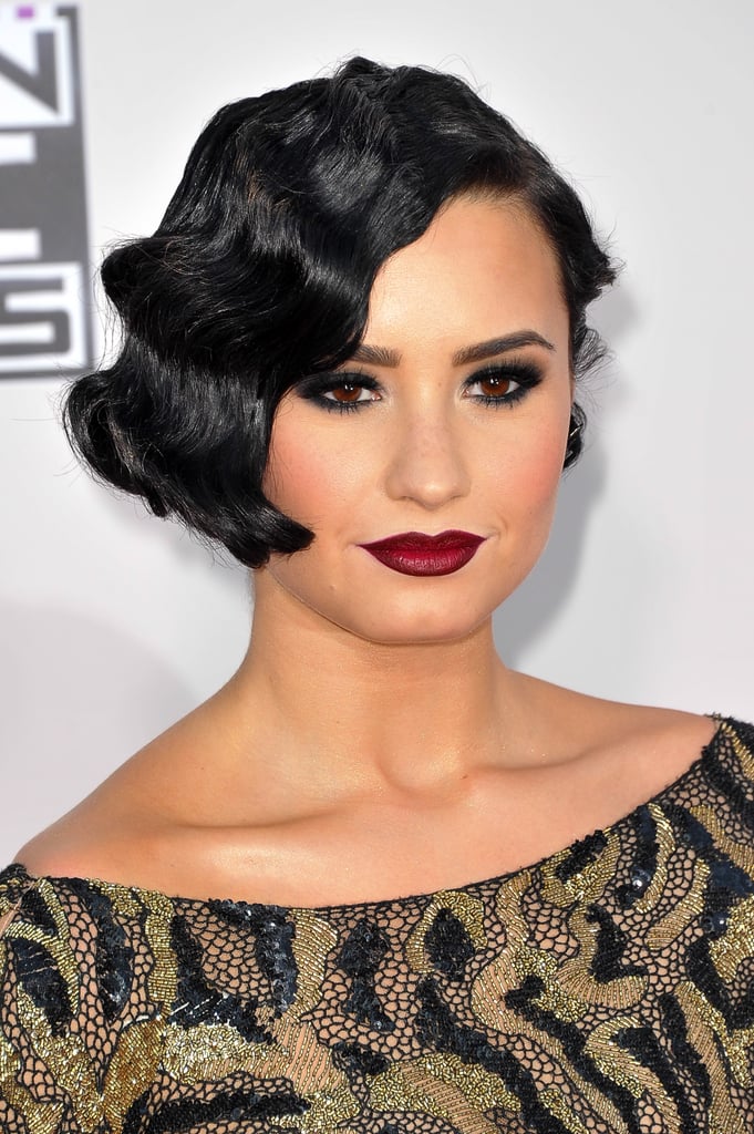 Super Short and Carbon Black | Demi Lovato Hair | Pictures | POPSUGAR Beauty Australia Photo 34