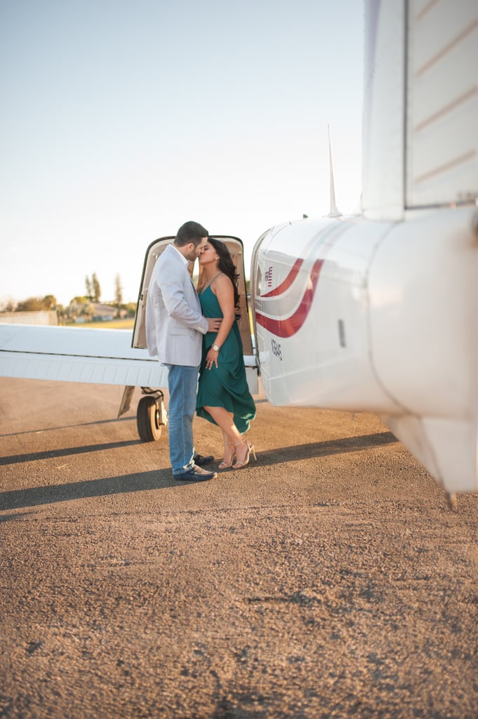 Airport Engagement Shoot