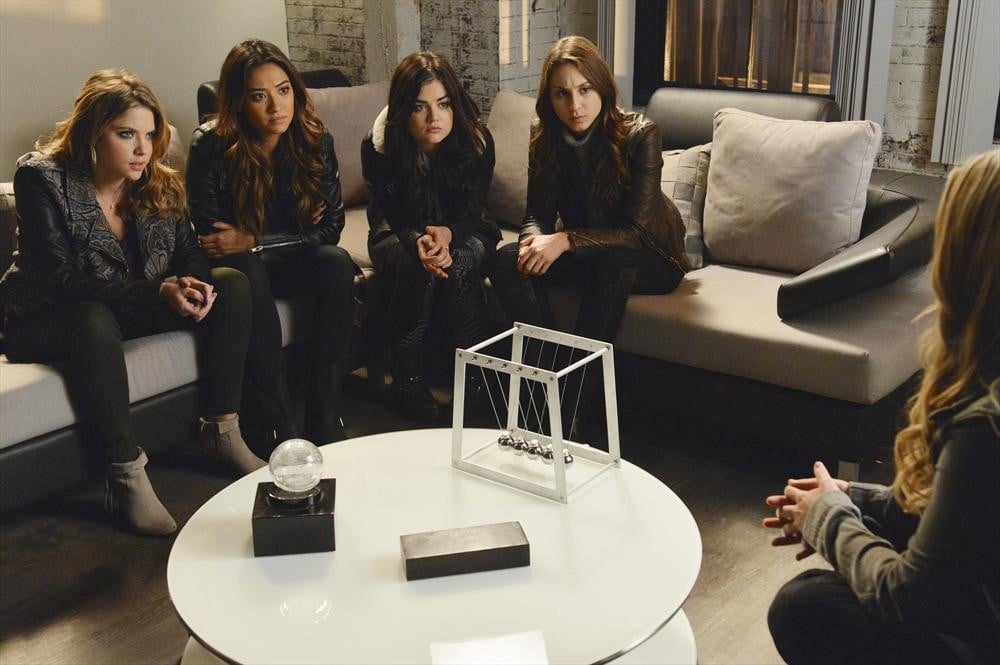 Ali has a sit-down with the girls. Is it finally time to get some answers?
Source: ABC Family