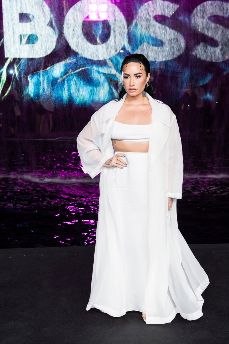 Demi Lovato at the Hugo Boss Spring 2023 Show In Miami
