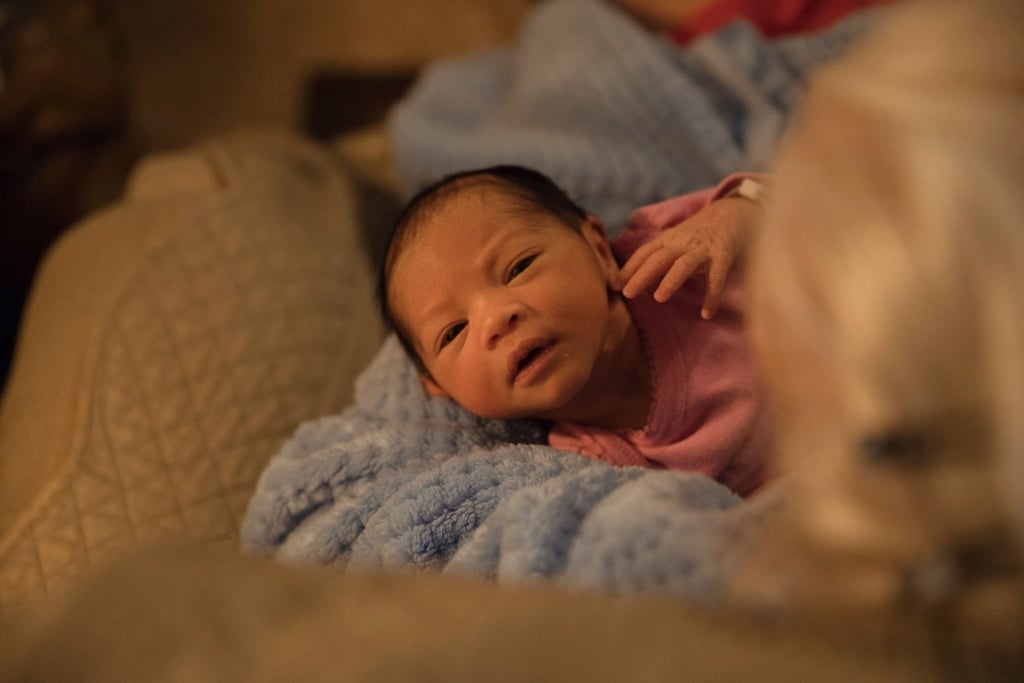 Woman Meets Great-Great-Granddaughter For the First Time