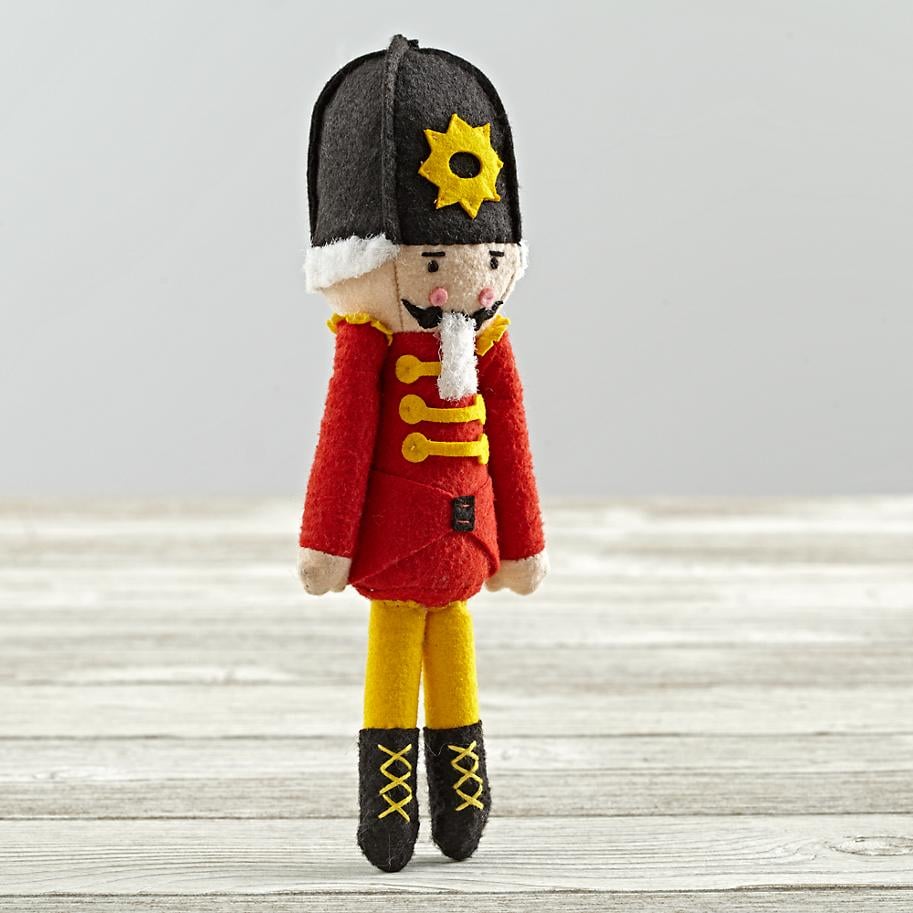 stuffed nutcracker doll