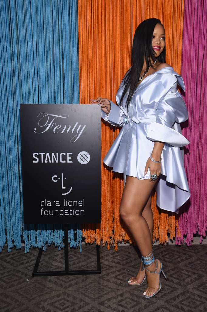 Rihanna at Fenty x Stance Event in NYC June 2018