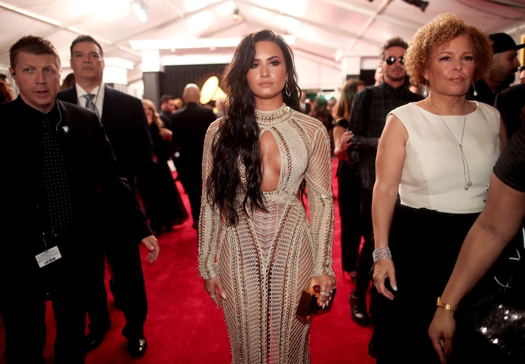 Demi Lovato's Dress at the 2017 Grammys