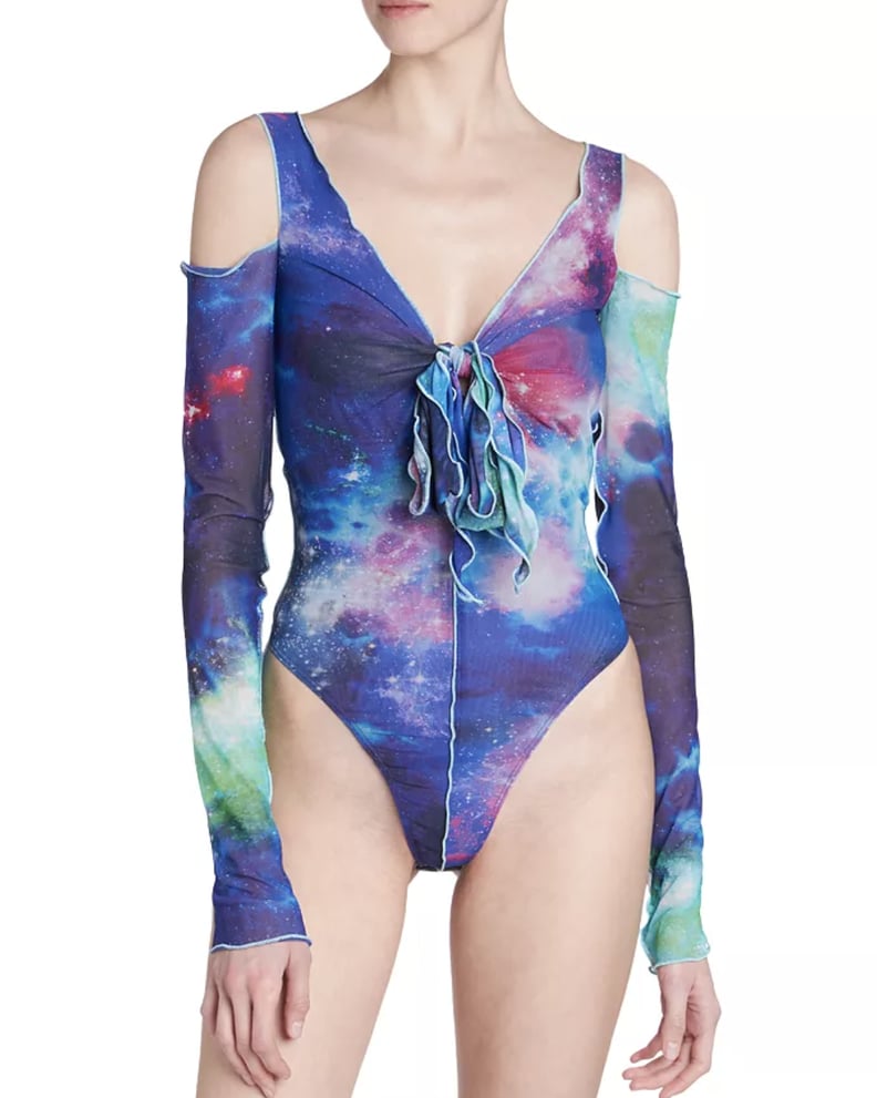 Halloween Bodysuit Costume Idea: Girl From Outer Space