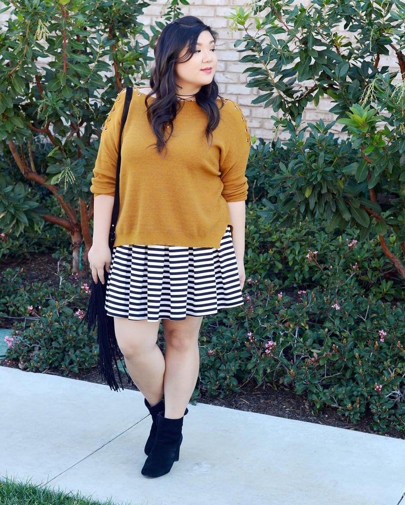 dresses with sweaters over them