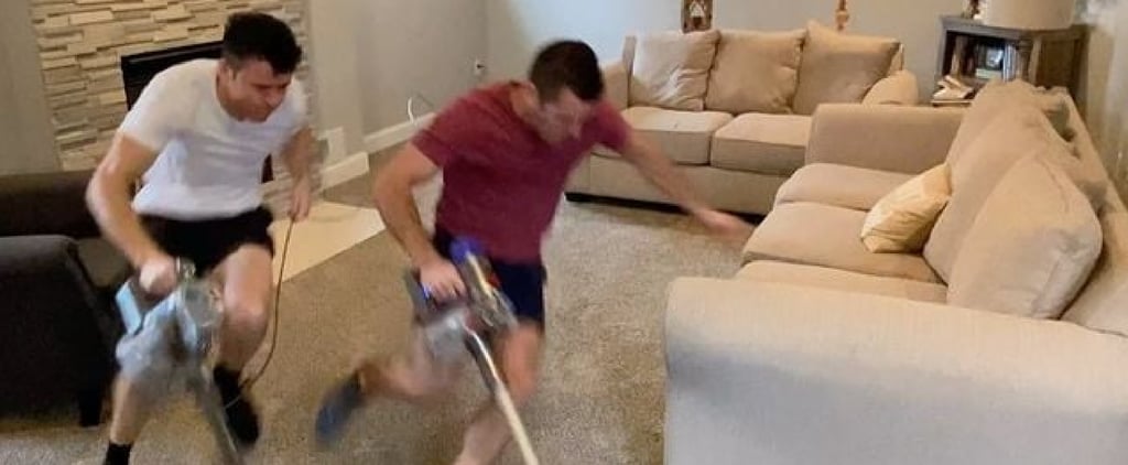 Funny Viral Video of Doing Chores Before Parents Get Home