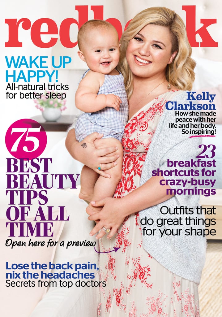 Kelly Clarkson and Baby River Pictures in Redbook May 2015