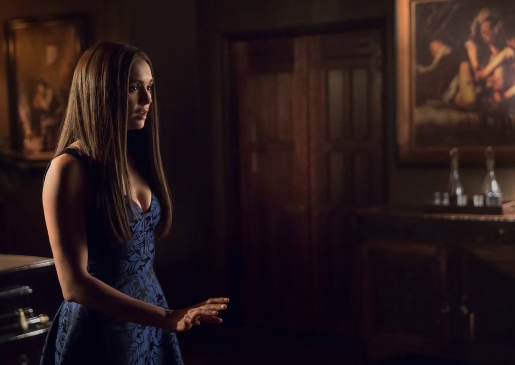Nina Dobrev as Elena.