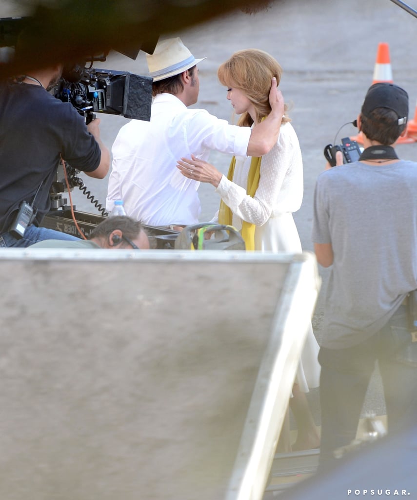 Angelina Jolie and Brad Pitt Filming By the Sea | Pictures
