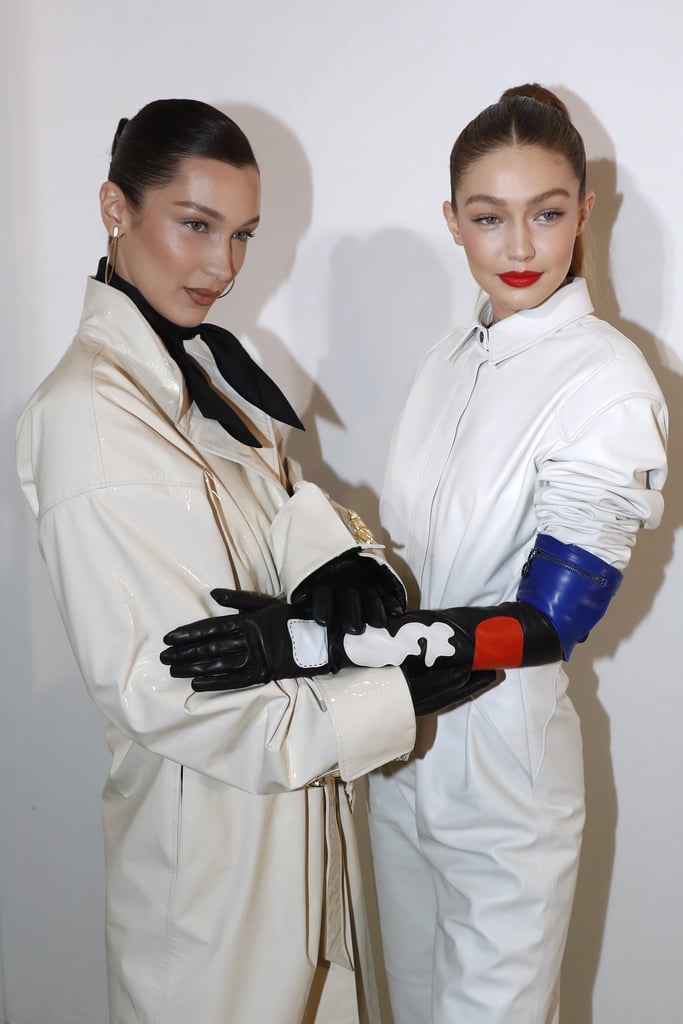 Gigi and Bella Hadid Matching Outfits in Paris March 2019