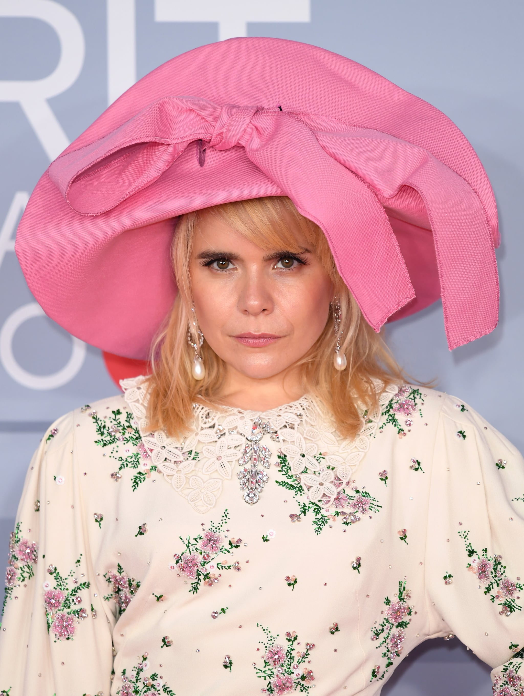 LONDON, ENGLAND - FEBRUARY 18: (EDITORIAL USE ONLY) Paloma Faith attends The BRIT Awards 2020 at The O2 Arena on February 18, 2020 in London, England. (Photo by Karwai Tang/WireImage)