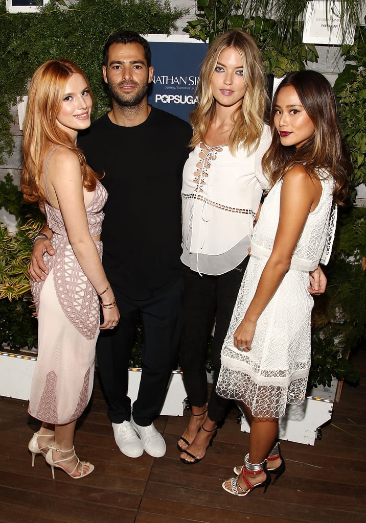 Bella Thorne, Jonathan Simkhai, Martha Hunt, and Jamie Chung