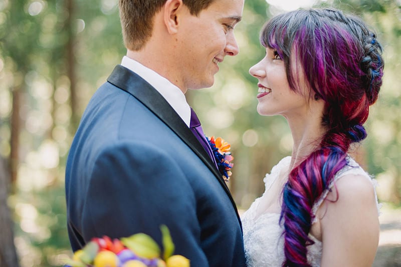 Rainbow Hair Bride | 2016