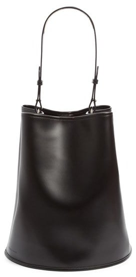 This Creatures of Comfort calfskin leather bucket bag ($595) is here to upgrade your work tote.