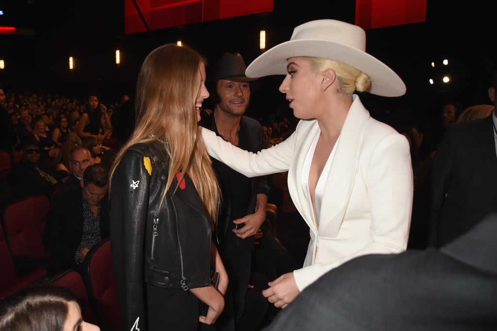 Tim McGraw and Daughter at the American Music Awards 2016