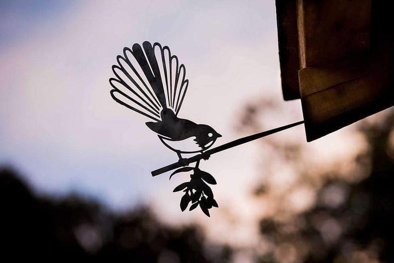 Fantail Metal Bird