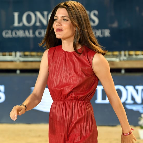 Charlotte Casiraghi Red Dress at Longines Tour 2016