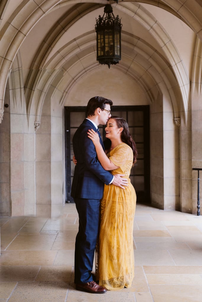 Harry Potter Hufflepuff and Ravenclaw Engagement Photos