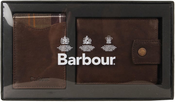 Barbour wallet gift set outlet