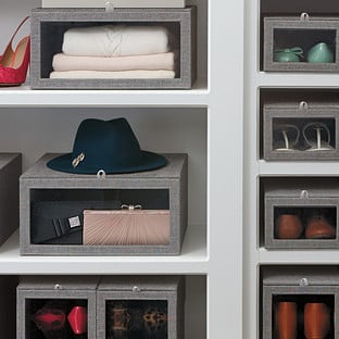 Grey Linen Closet Starter Kit