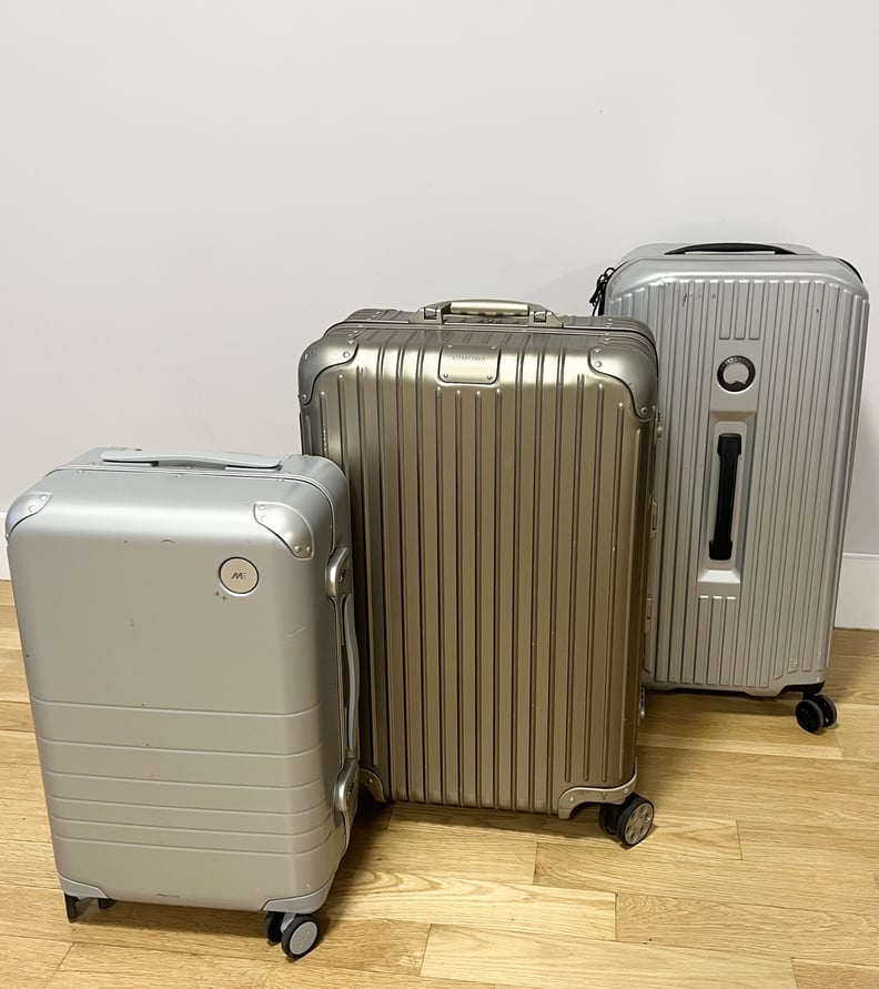 Original Check-In L Aluminium Suitcase, Titanium, RIMOWA