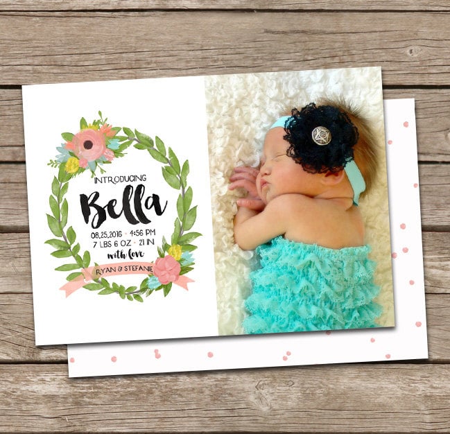 Floral Wreath Card ($15)
