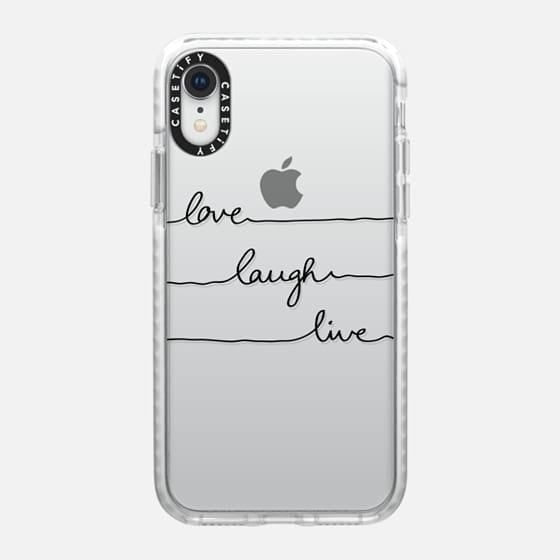 Casetify Love Laugh Live Case