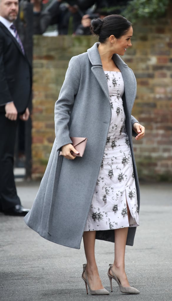Meghan Markle's Gray Coat 2018