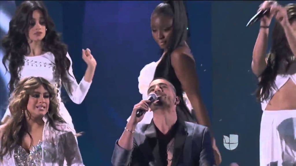 Maluma and Fifth Harmony Singing "Sin Contrato"