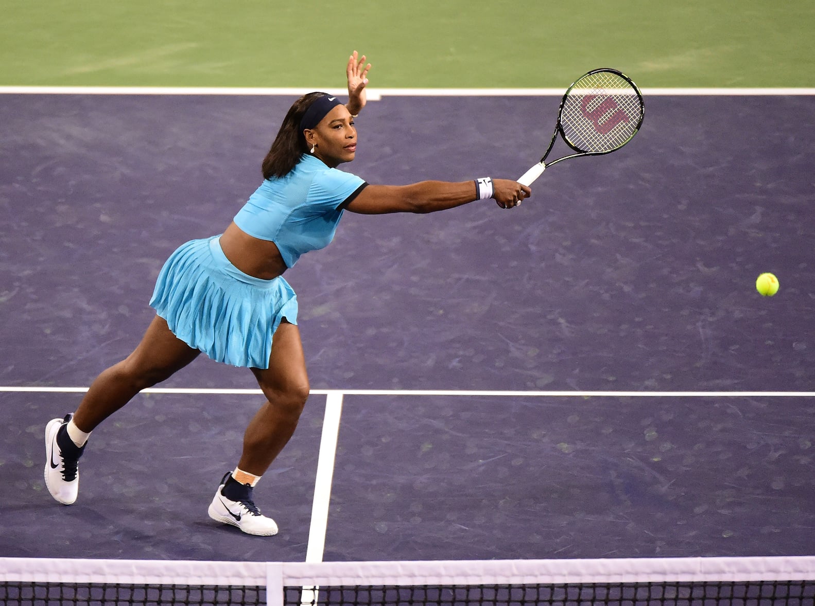 Serena Williams at 2016 BNP Paribas Open 2016 — Nike outfit