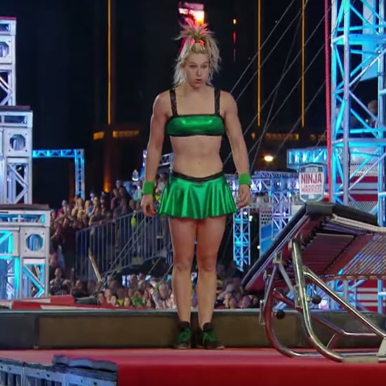 Jessie Graff at the American Ninja Warrior National Finals