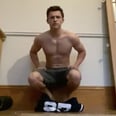 Tom Holland and Jake Gyllenhaal Ditch Their Shirts For the Handstand Challenge, and Oh My