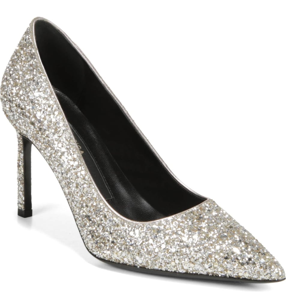 Via Spiga Nikole 3 Glitter Pump | Kate Middleton's Oscar de la Renta ...