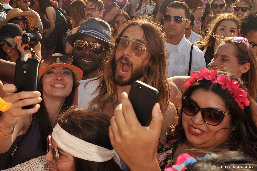 Jared Leto snapped a selfie.