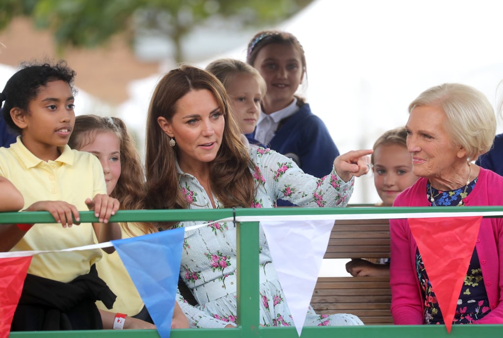 Kate Middleton Visits Back to Nature Garden at RHS Wisley